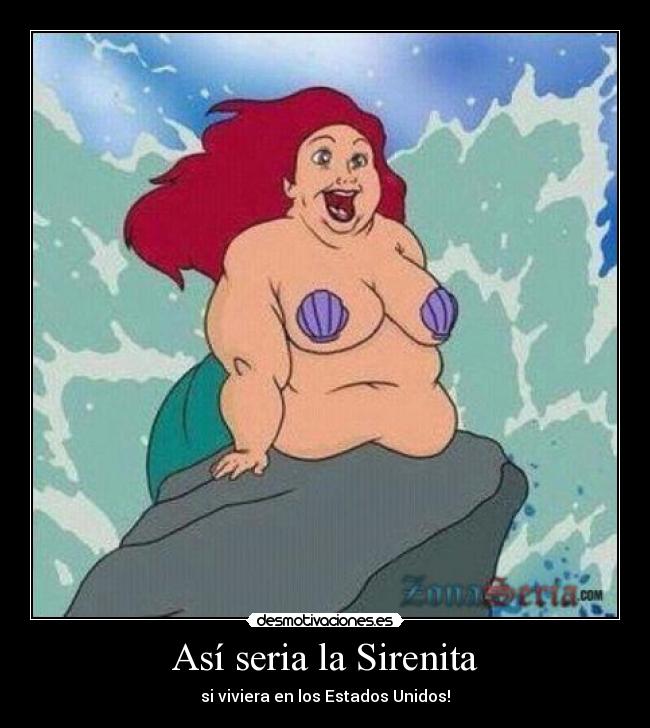 Así seria la Sirenita -