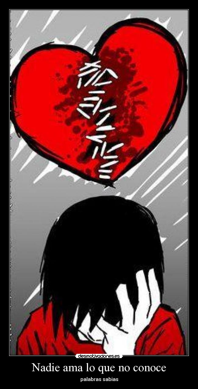 Nadie ama lo que no conoce - 