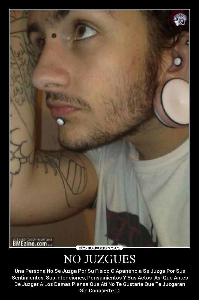 NO JUZGUES -