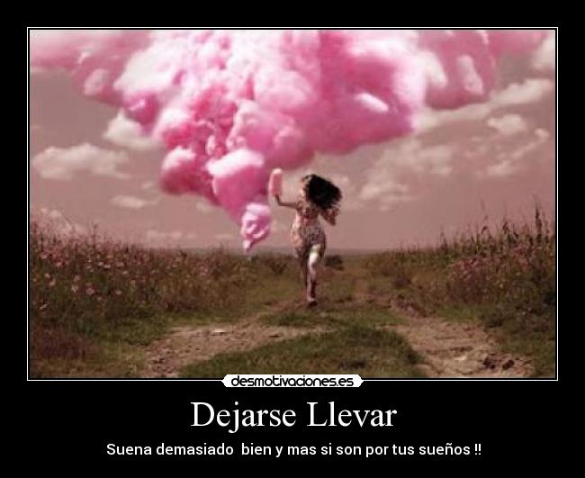 carteles dejarse llevar desmotivaciones