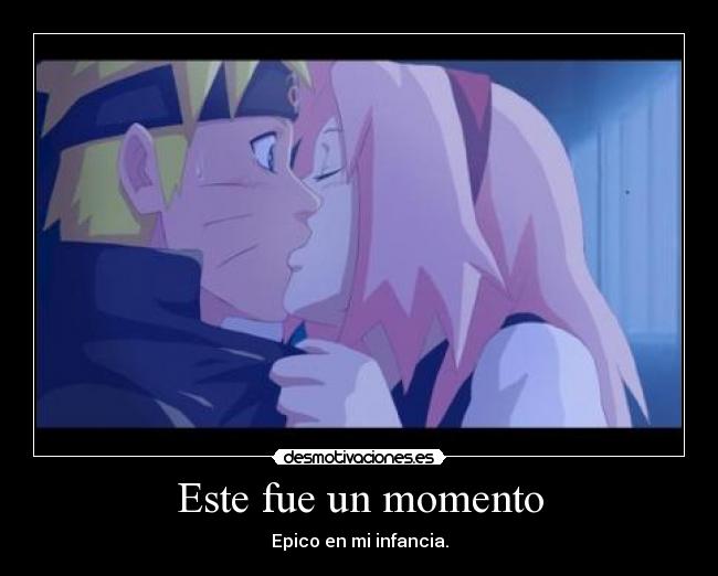 Este fue un momento - Epico en mi infancia.