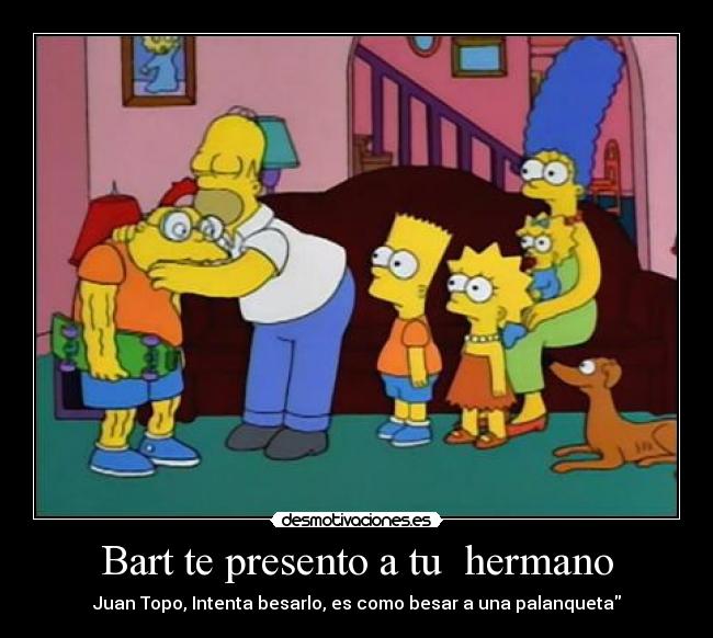 Bart te presento a tu hermano -