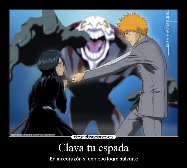 Clava tu espada - En mi corazón si con eso logro salvarte