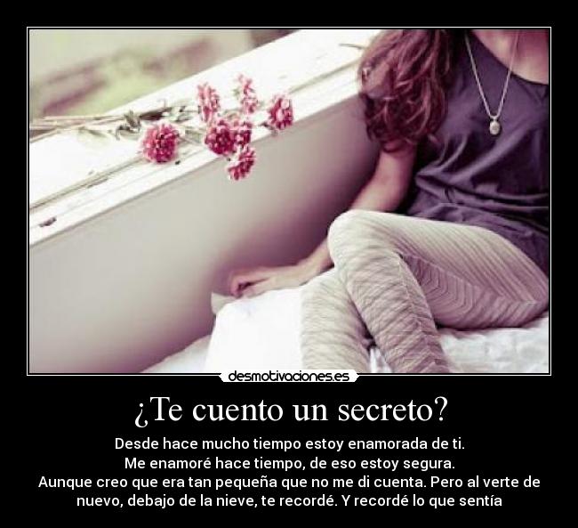 ¿Te cuento un secreto? - 