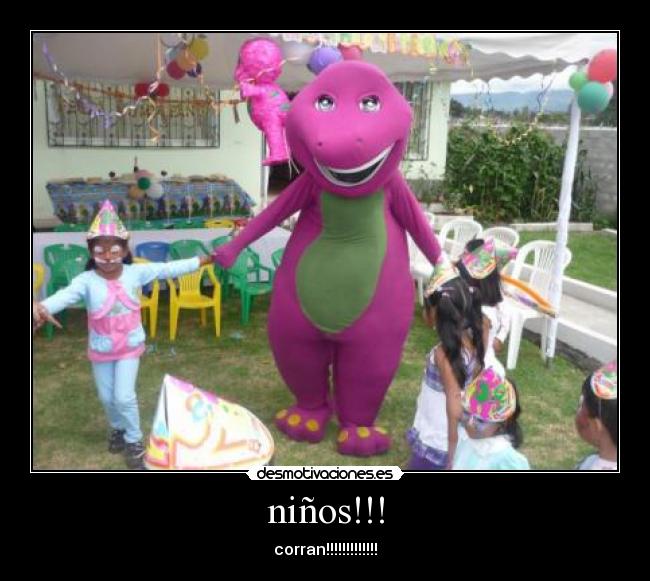 niños!!! -