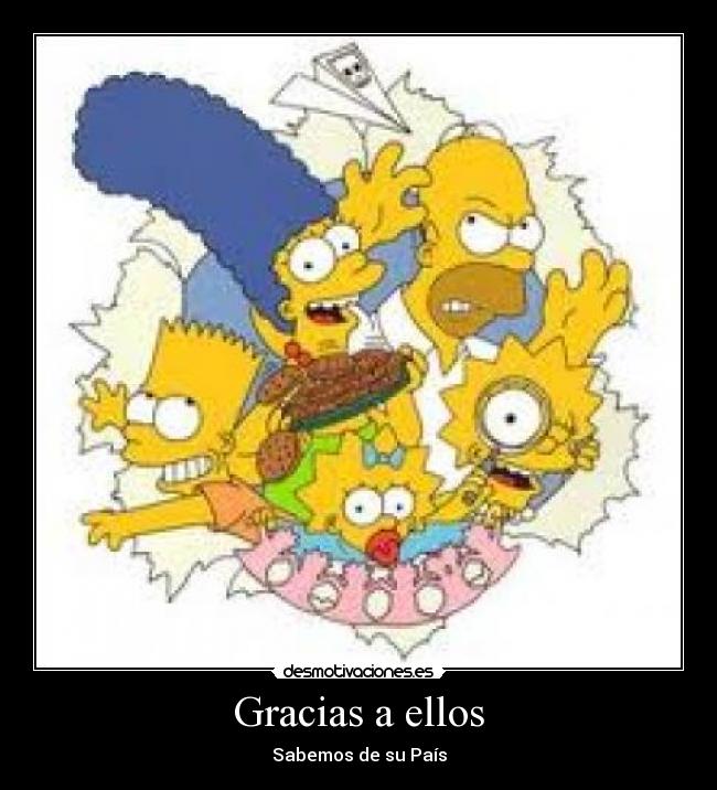 Gracias a ellos - Sabemos de su País