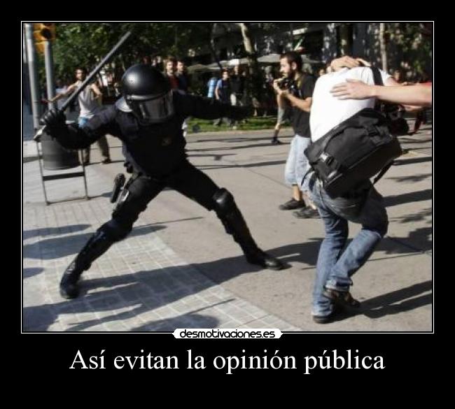 Así evitan la opinión pública - 