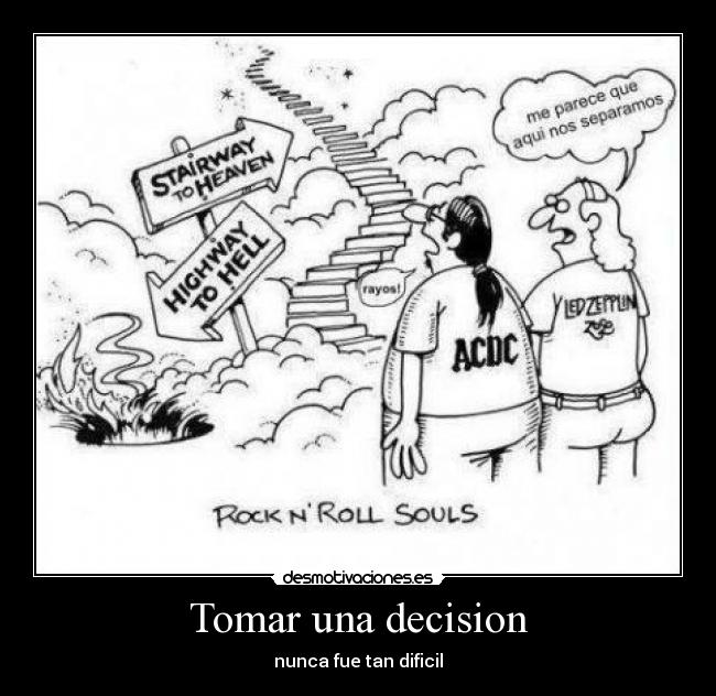 Tomar una decision -