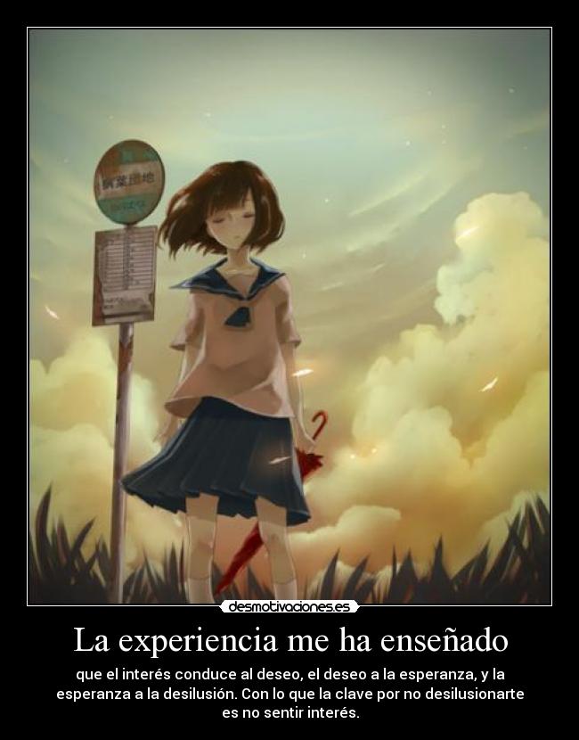 La experiencia me ha enseñado - 