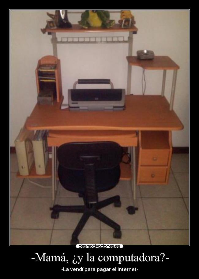 carteles computadora internet desmotivaciones