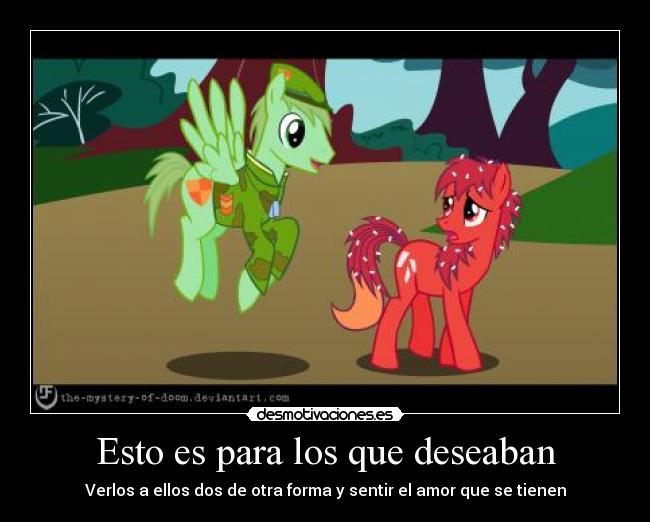 Esto es para los que deseaban - 