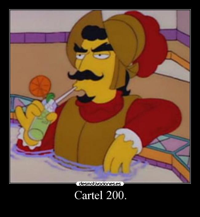 Cartel 200. - 