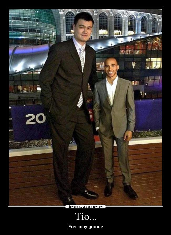 Tío... - Eres muy grande
