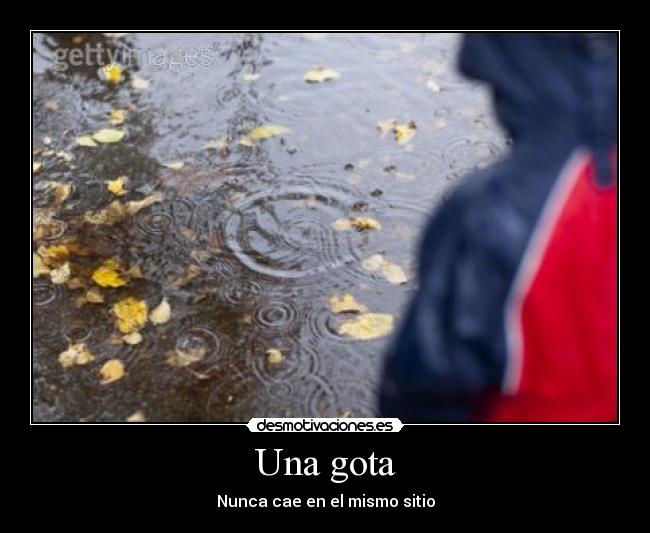 Una gota - 