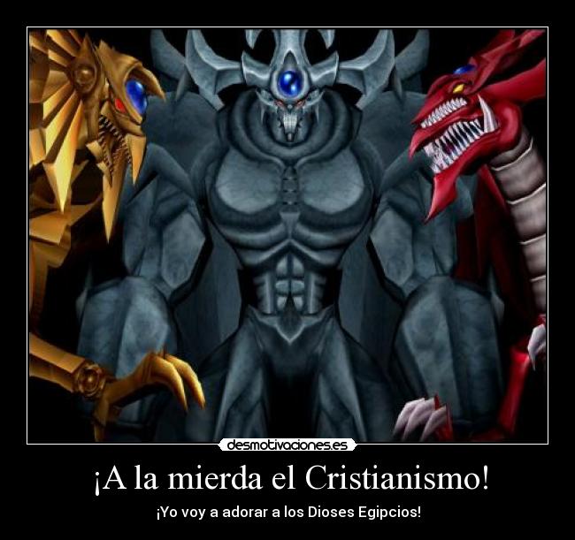 ¡A la mierda el Cristianismo! -