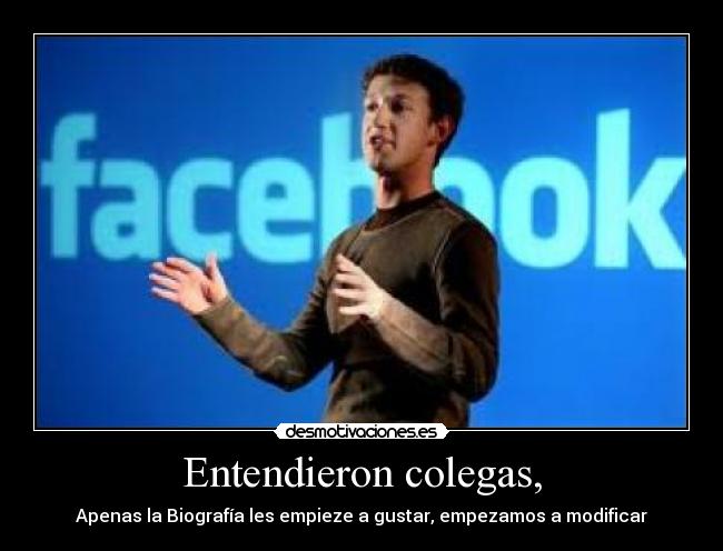 Entendieron colegas, - 