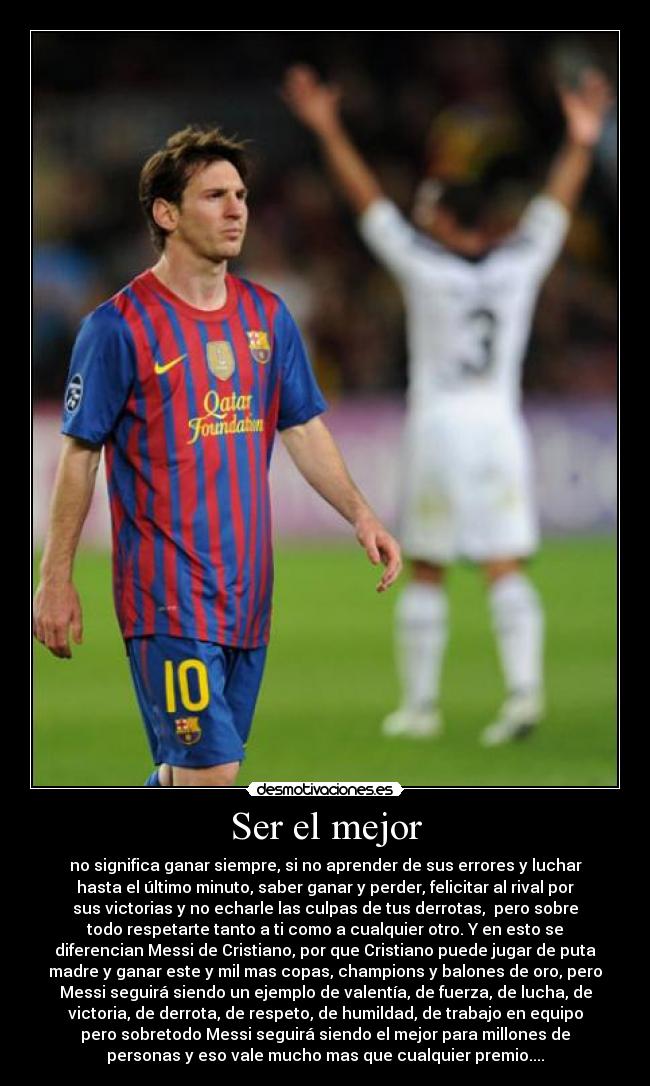 Ser el mejor -