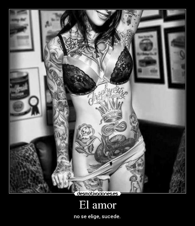 El amor - no se elige, sucede. ♥