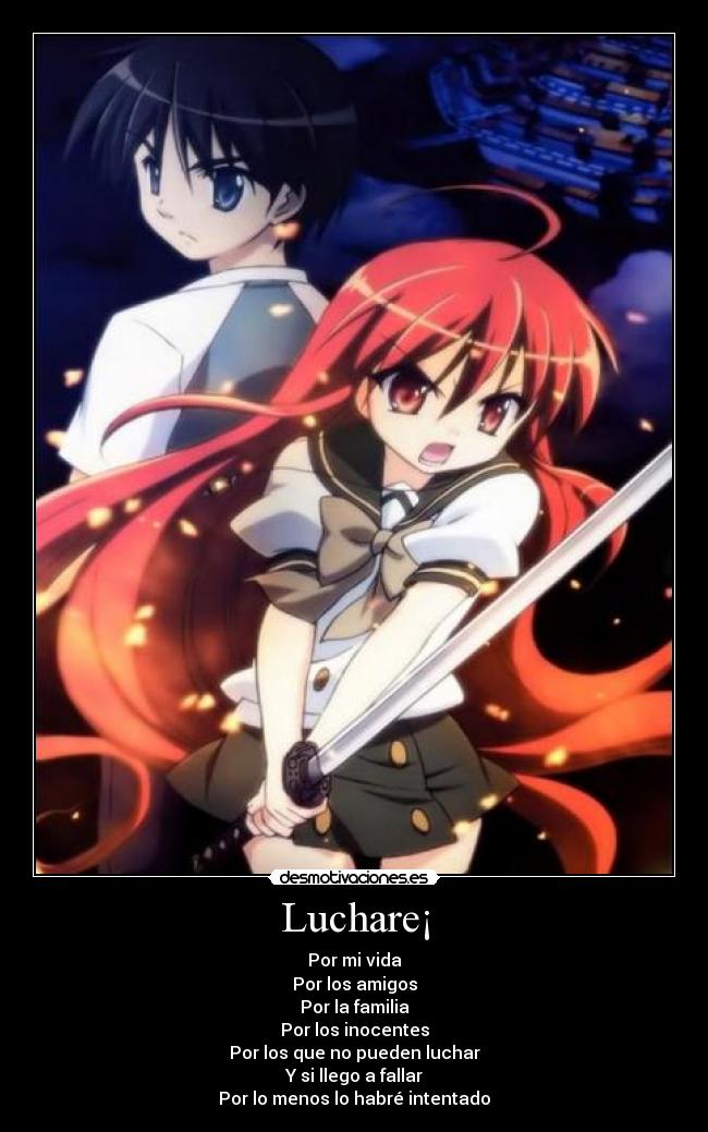 carteles shakugan shana anime harukaze pulse the maggots desmotivaciones