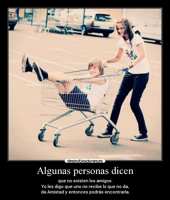 Algunas personas dicen - 