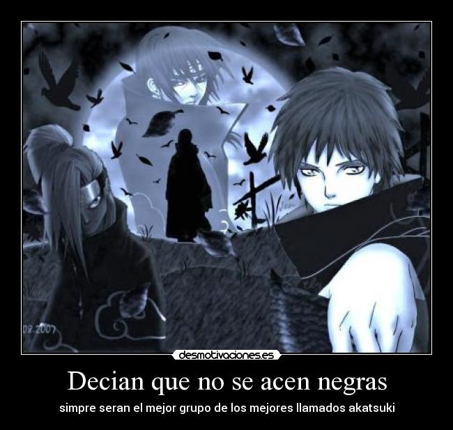 Decian que no se acen negras -