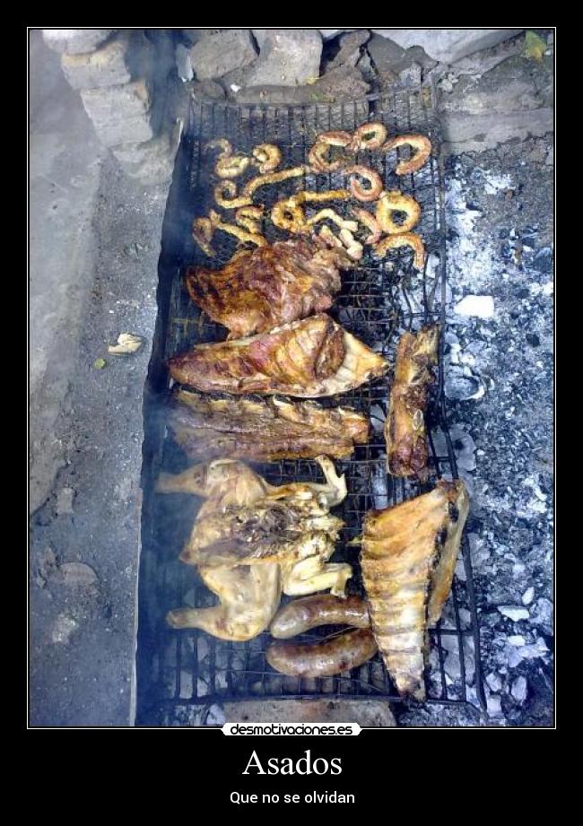 Asados - Que no se olvidan