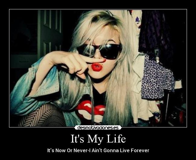 Its My Life - Its Now Or Never-I Aint Gonna Live Forever