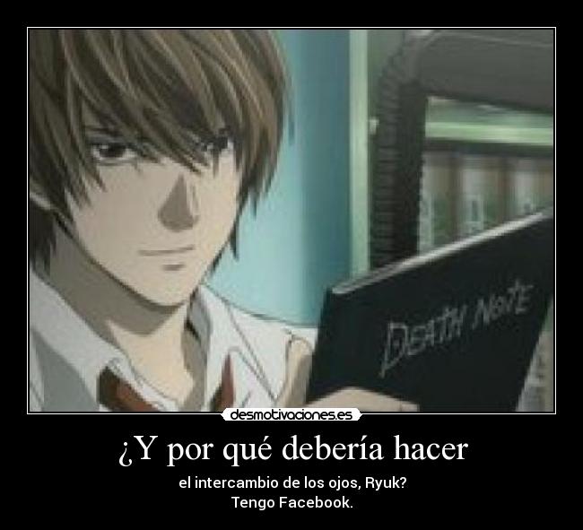 carteles anime death note desmotivaciones