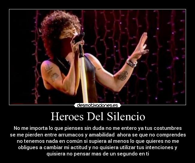 HEROES SILENCIO heroes silencio: