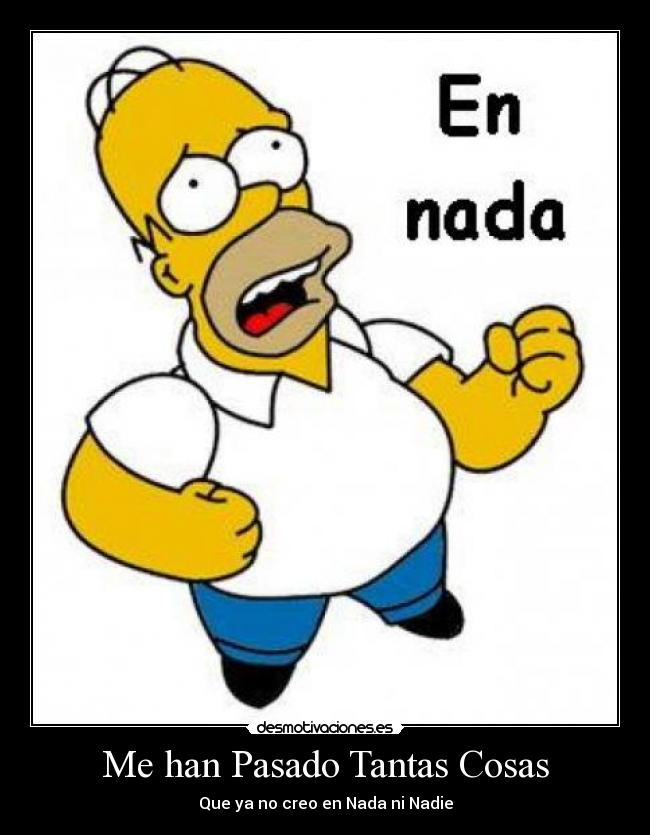 Me han Pasado Tantas Cosas -