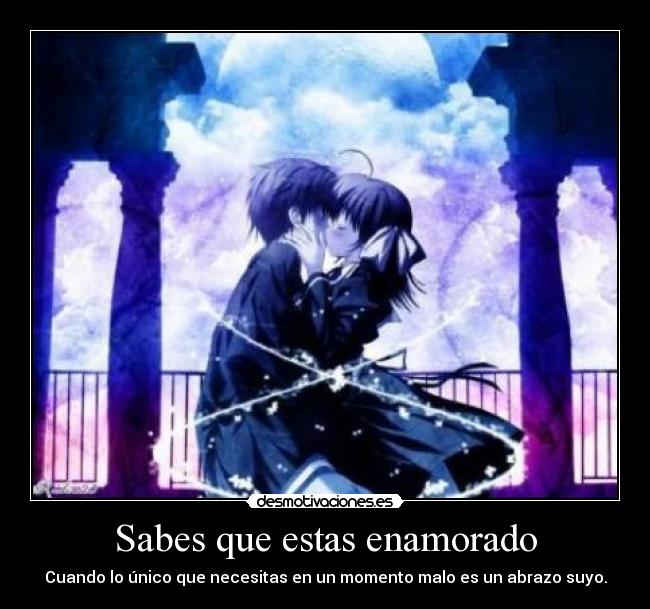 Sabes que estas enamorado -