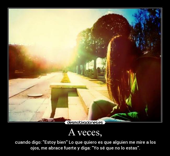 A veces, - 