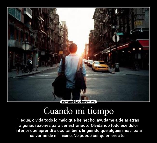 Cuando mi tiempo -