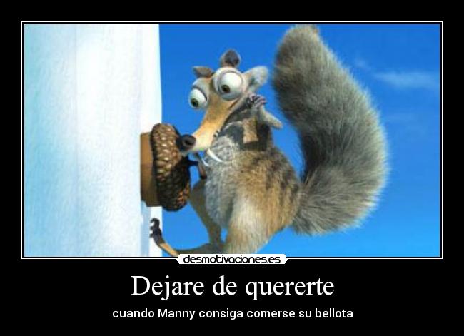 Dejare de quererte -