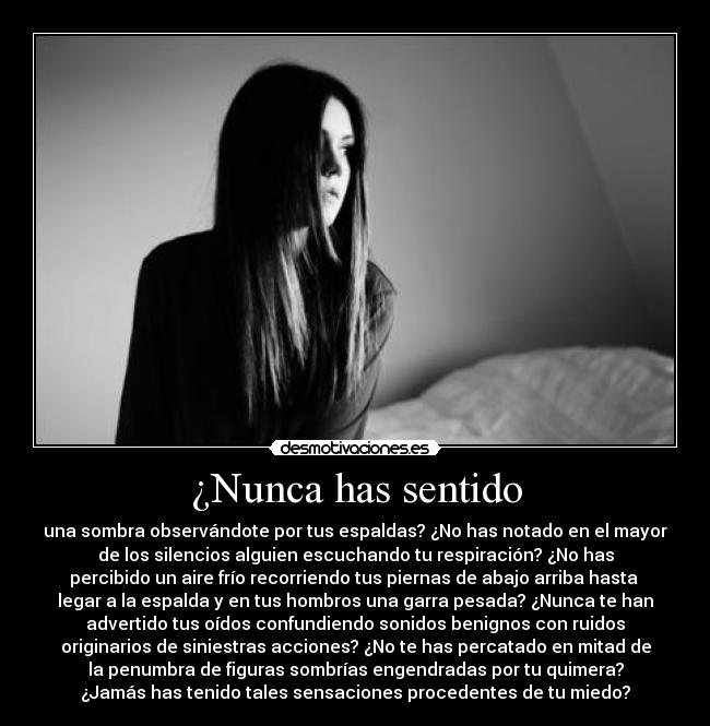 carteles espero que nadie conteste nunca has sentido miedo brwfh topocerdo desmotivaciones