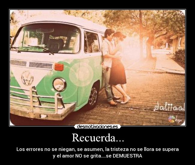 Recuerda... -