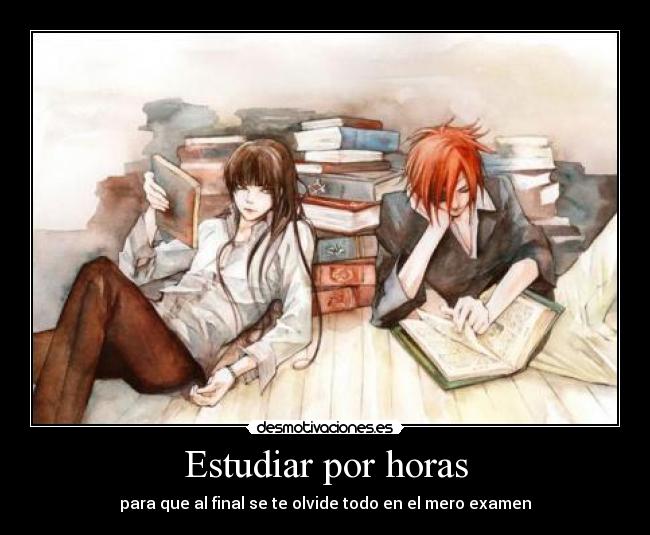 carteles estudiar dgray man kanda lavi desmotivaciones