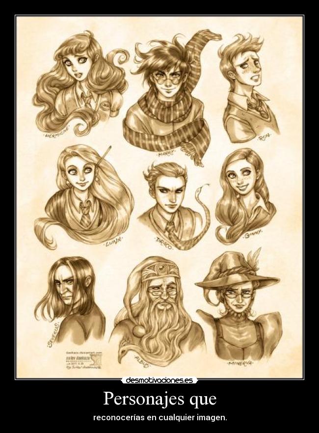 Personajes que - 