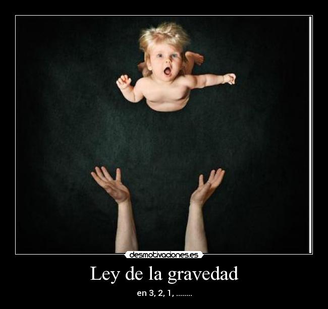 Ley de la gravedad -