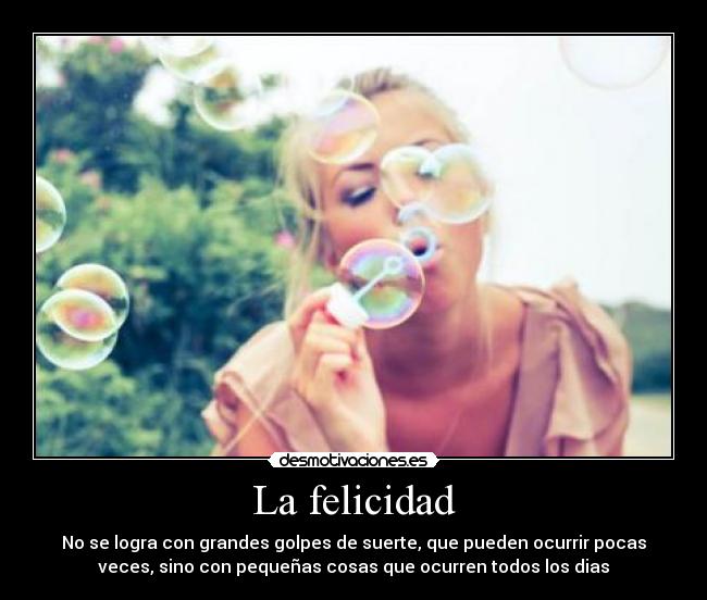 La felicidad - 
