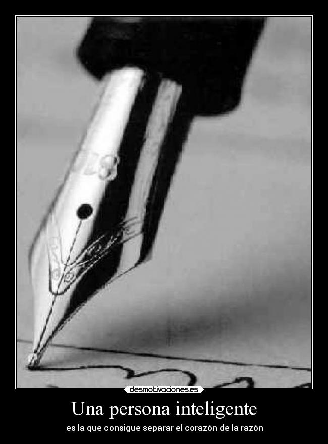 Una persona inteligente - 