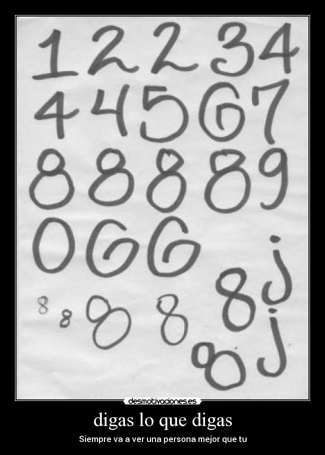 digas lo que digas - 