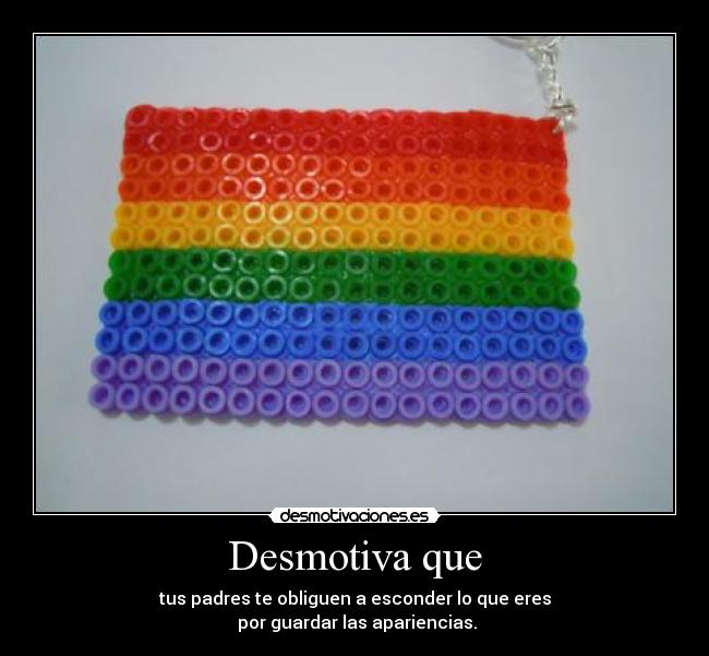 Desmotiva que -