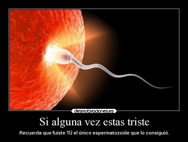 Si alguna vez estas triste -