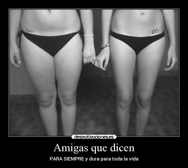 carteles mejores amigas desmotivaciones