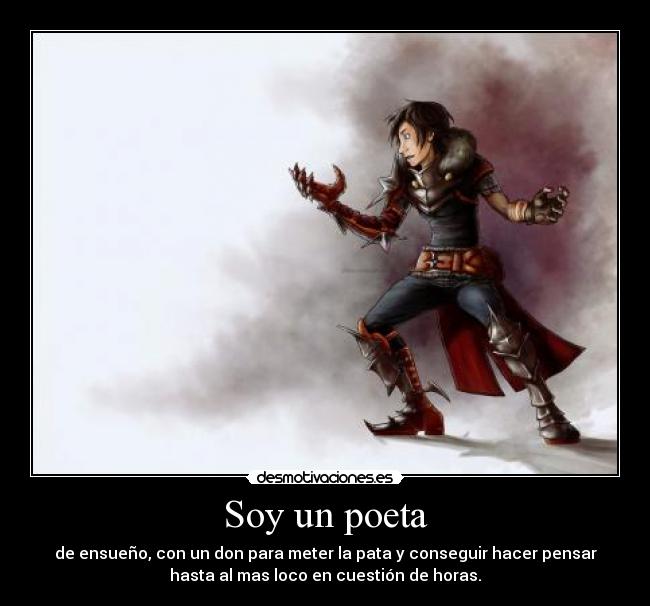Soy un poeta -