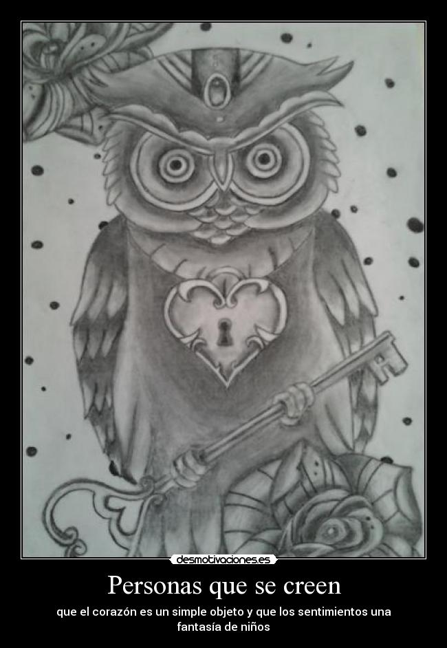 Personas que se creen -