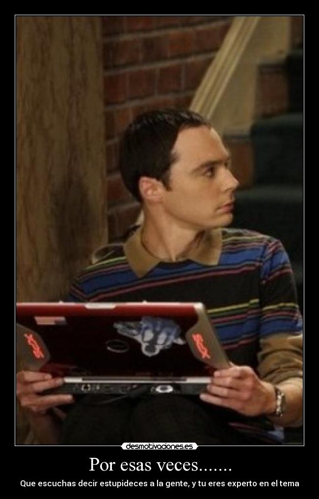carteles sheldon desmotivaciones