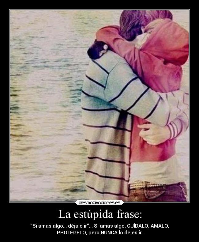 La estúpida frase: - 
