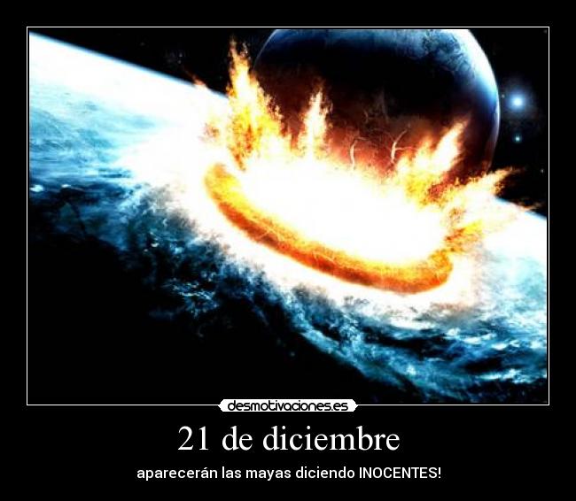 21 de diciembre -
